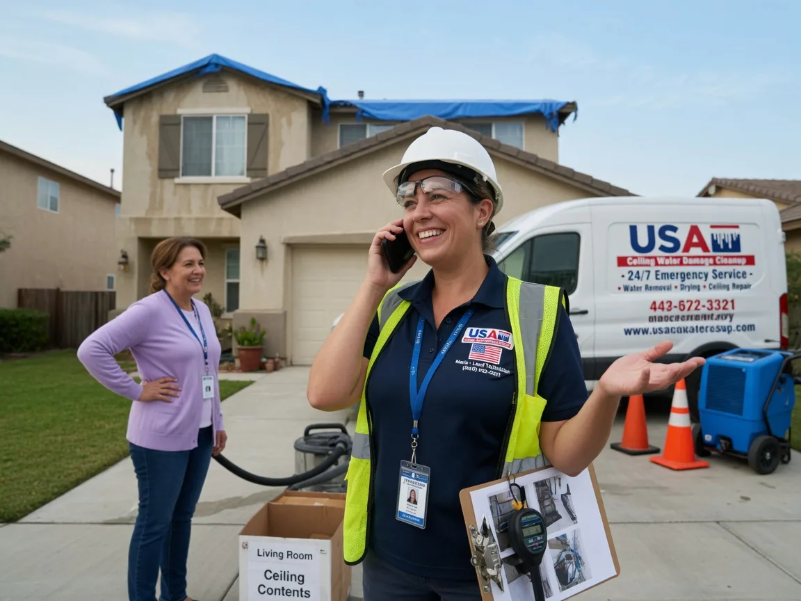 Ceiling Water Damage Restoration Staples, TX FAQs